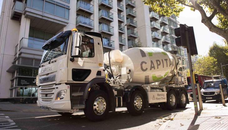 Breedon Group to form London ready-mixed concrete joint venture with Brett and Capital Concrete Capital Concrete truckmixer