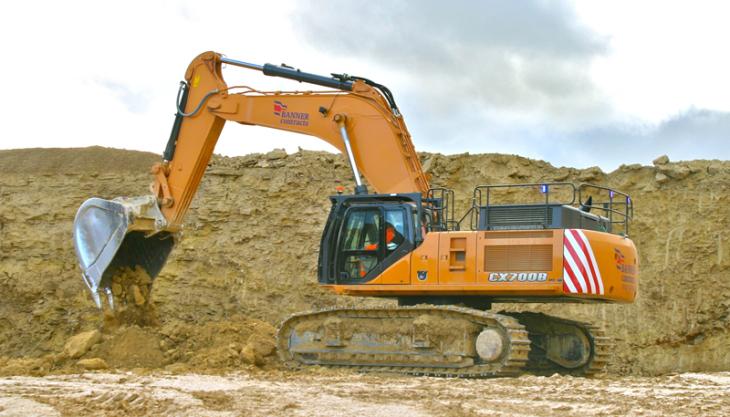 Case CX700B ME excavator