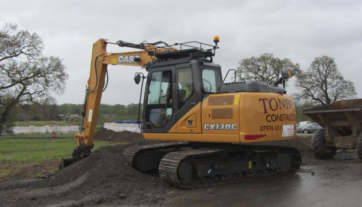 Case CX130C crawler excavator