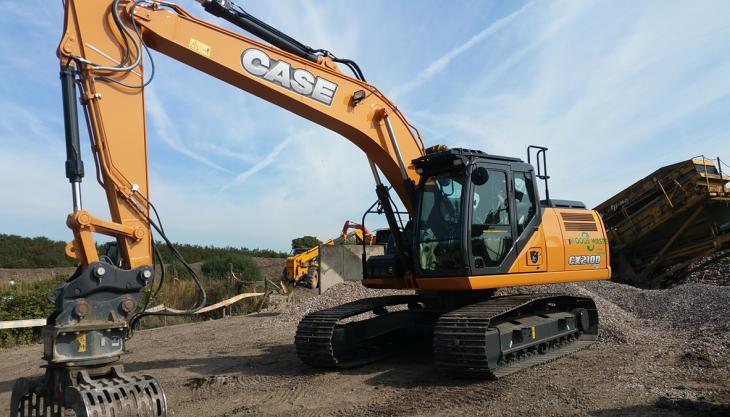 Case CX250D excavator Case CX250D excavator