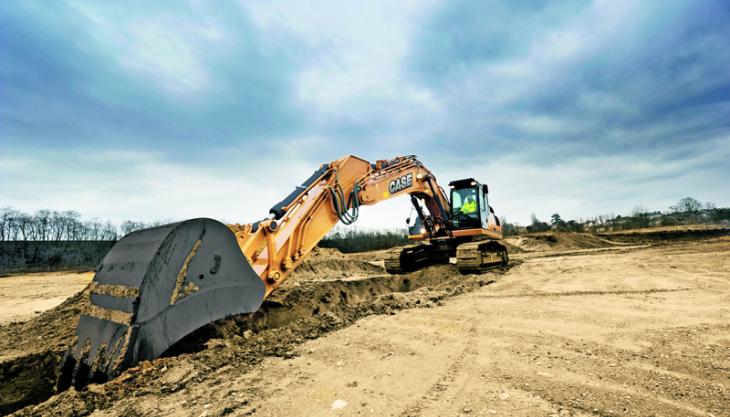 Case CX350C excavator