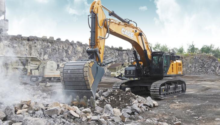 Case CX70D excavator