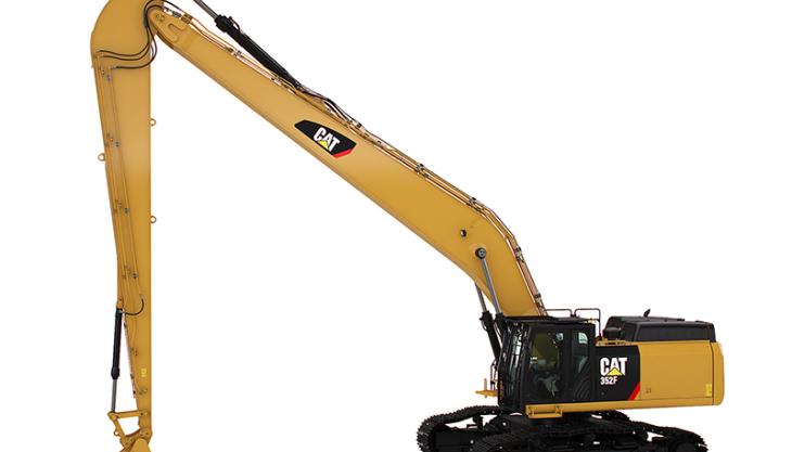 Cat 352F long-reach excavator Cat 352F long-reach excavator