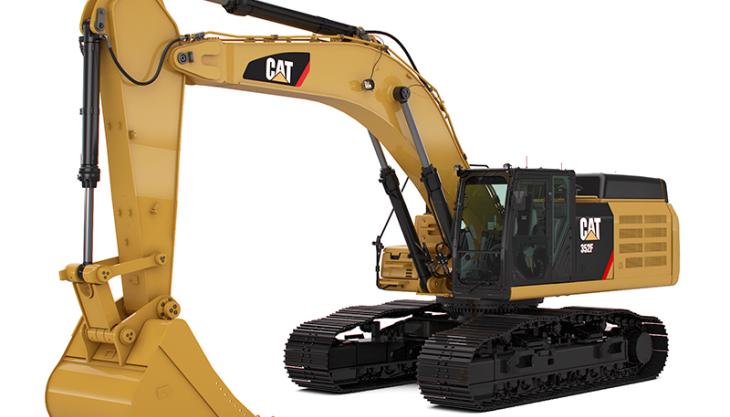 Cat 352F excavator