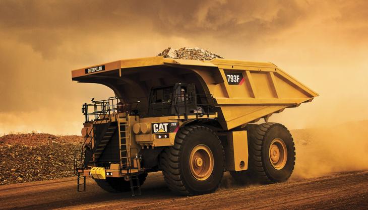 Cat 793F dumptruck Cat 793F dumptruck
