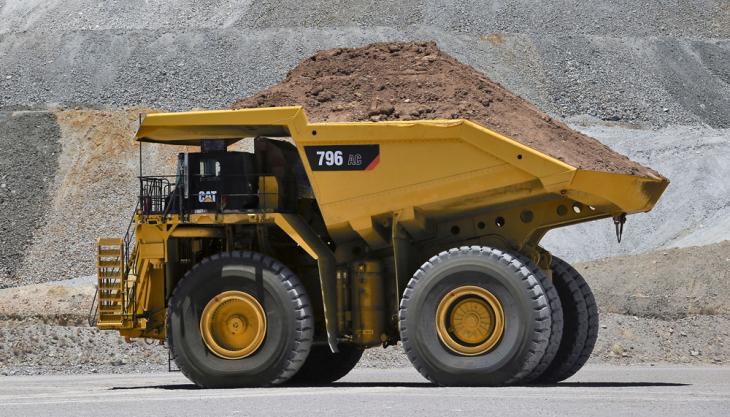 Cat 796 AC mining truck