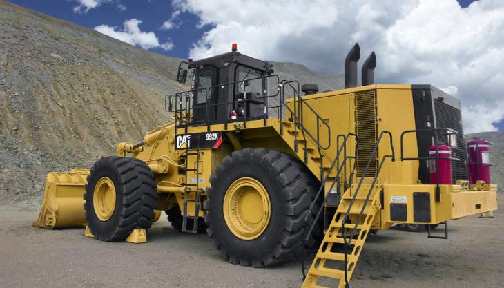 Caterpillar unveil updated 992K wheel loader Cat 922K wheel loader