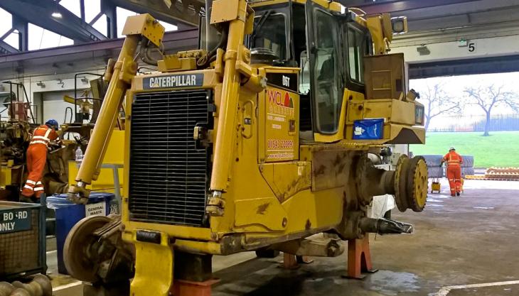 New lease of life for WCL Quarries’ machines Caterpillar D6T dozer
