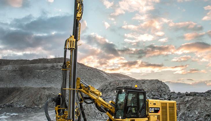 Cat MD5150C top-hammer drill rig