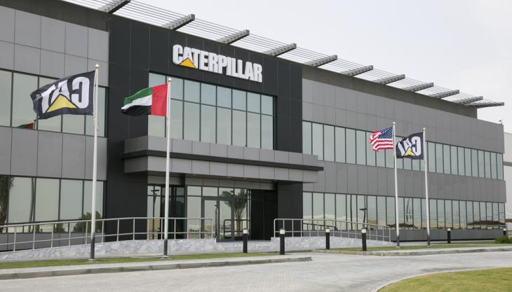 Caterpillar distribution centre in UAE
