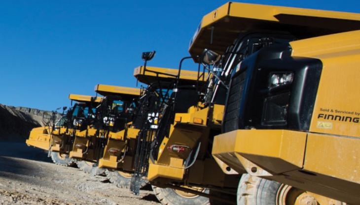 Caterpillar trucks