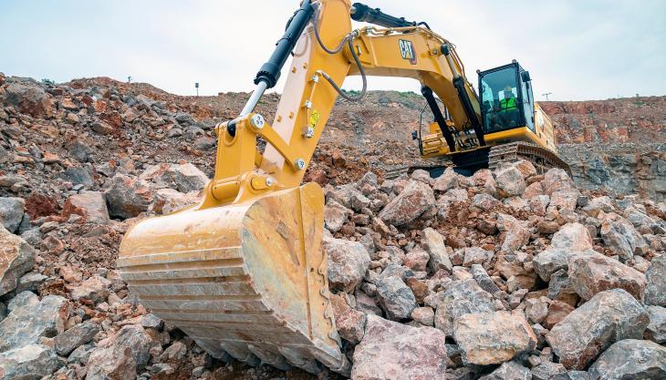 The new Cat 350 hydraulic excavator Cat 350