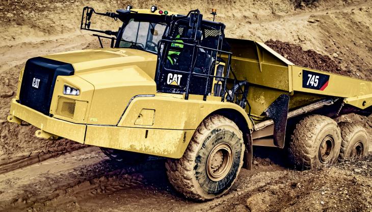 Cat Connect combines the use of smart technology and services to make sure everything is running as effectively and reliably as possible Cat 745 ADT
