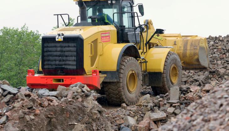 Prichard’s new Cat 950GC wheel loader Cat 950GC wheel loader