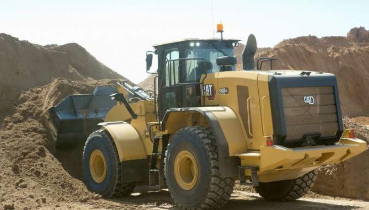 The new Cat 966 GC wheel loader Cat 966 GC wheel loader