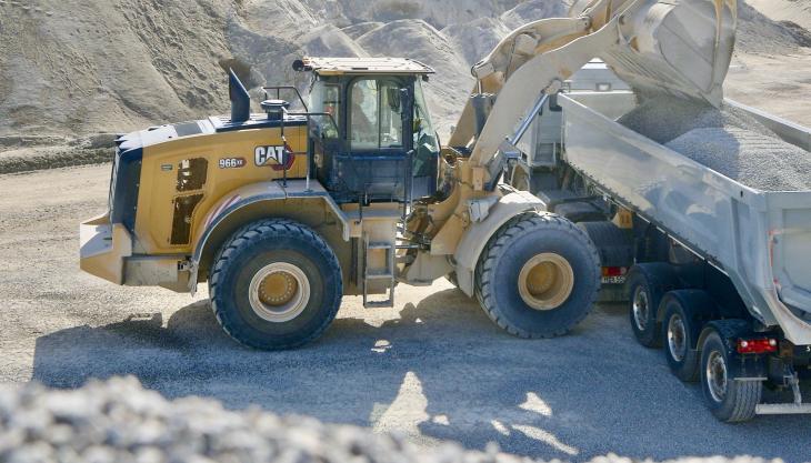 The upgraded next-generation Cat 966 XE wheel loader Cat 966 XE wheel loader