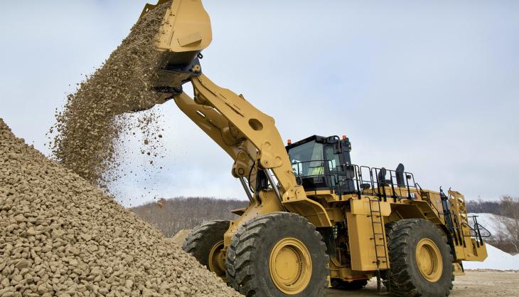 The new Cat 992 wheel loader Cat 992 wheel loader