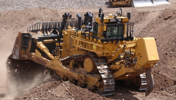 Cat D11T large dozer Cat D11T dozer