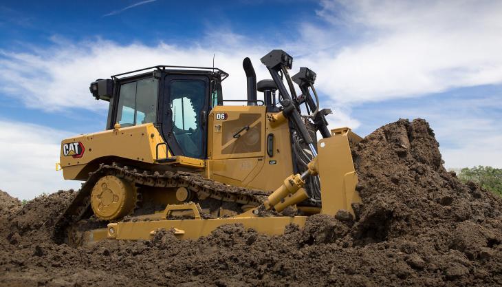 The new Cat D6 dozer Cat D6 dozer