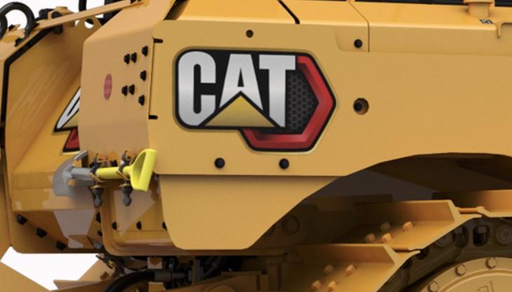 Caterpillar's new Modern Hex brand design Cat Modern Hex logo
