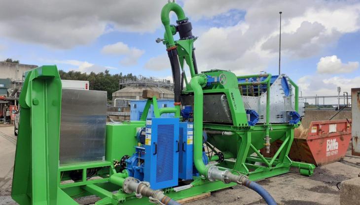 CDE MSU:10G portable dewatering screen CDE MSU:10G dewatering screen