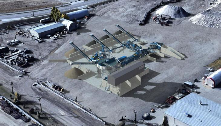 CDE plant for Calgary Aggregate Recycling
