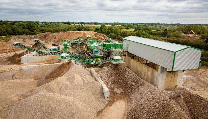 Another CDE washing plant installation for SRC Group CDE washing plant