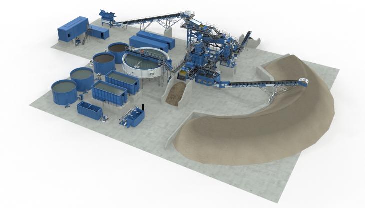 CDE washing plant CDE wash solution