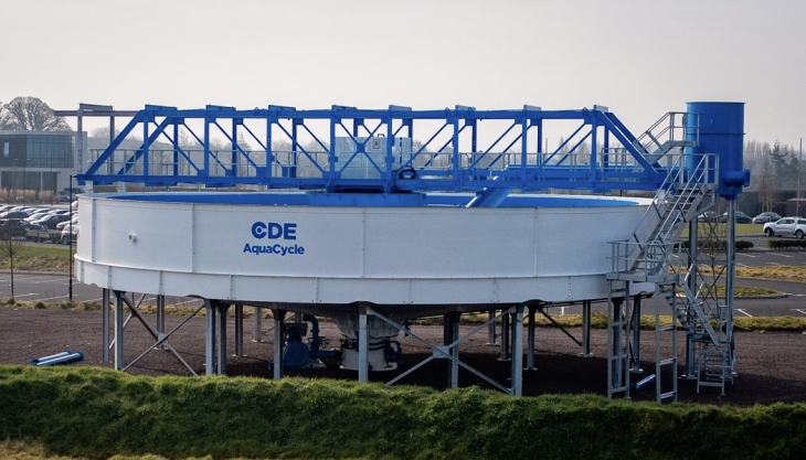 CDE's new AquaCycle A2500 thickener AquaCycle A2500