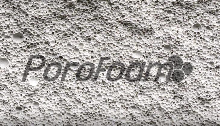 Porofoam concrete