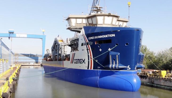 CEMEX Go Innovation marine aggregate dredger