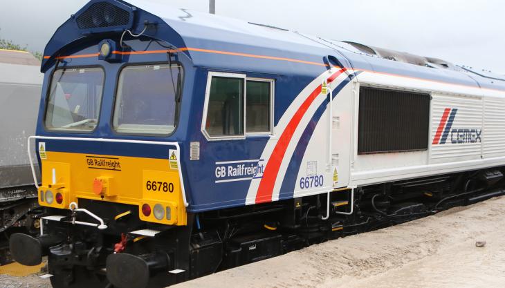 CEMEX rail freight milestone