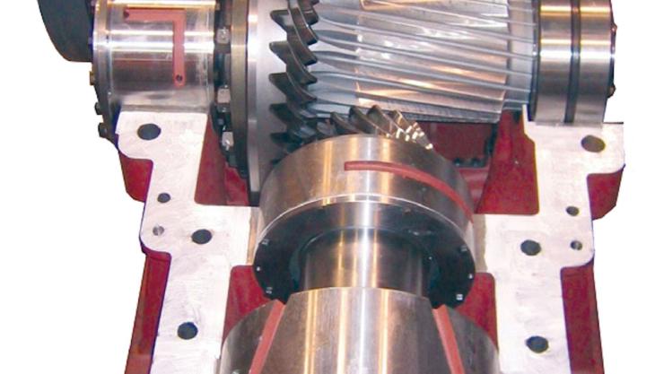 Keller heavy industrial gearbox