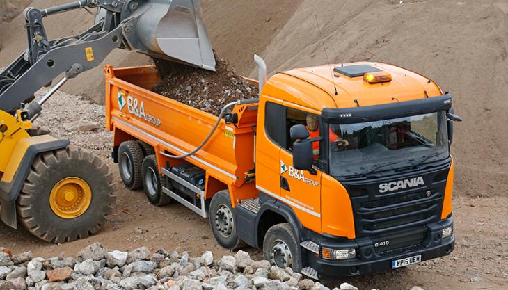 Quarrymaster heavy-duty tipper body for Bristol & Avon Group Quarrymaster heavy-duty tipper body