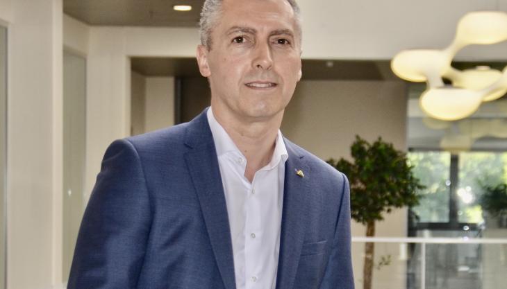 Christopher Thompson, new head of sales - Material Handling for the European market Chris Thompson