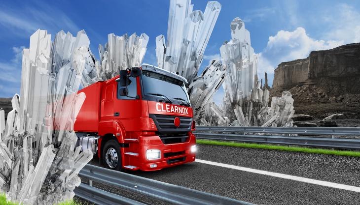 CLEARNOX prevents crystallization in the selective catalytic reduction (SCR) system CLEARNOX urea solution