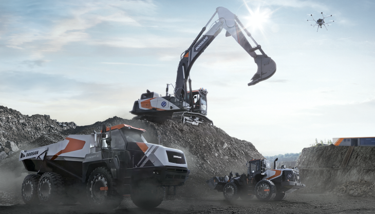 Doosan Infracore have launched XiteCloud in South Korea, marking the first step towards the commercialization of Concept-X Doosan Concept-X