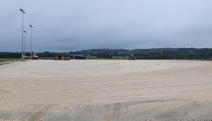 Aggregate Industry’s specialist sands and rootzone provide the base for Aberdeen FC's training facilities and academy Cormack Park