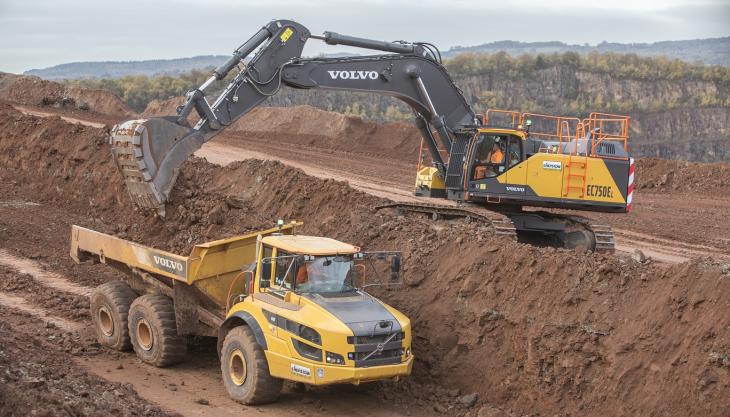 Chepstow Plant International are investing more than £20 million in new Volvo equipment over the next six months Volvo machines