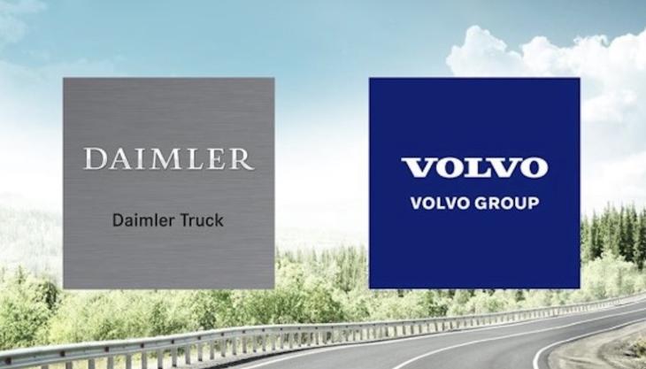 The Volvo Group and Daimler Truck AG to lead the development of sustainable transportation by forming joint venture for large-scale production of fuel cells Daimler Volvo