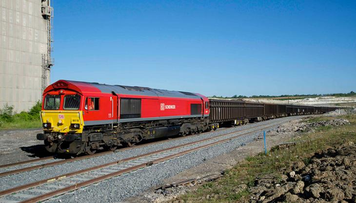 DB Schenker Rail UK run service to Barrington Quarry DB Schenker Rail UK run service to Barrington Quarry