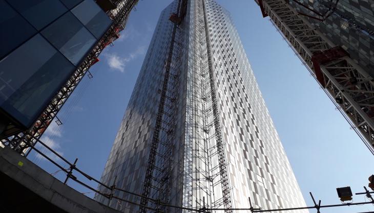 Deansgate Square. Pic courtesy of Renaker Build Ltd Deansgate Square