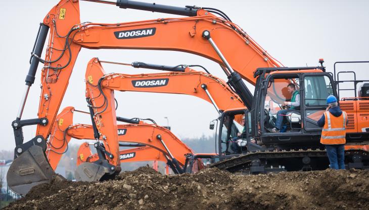 Nearly 800 visitors from across the EMEA region attended the latest Doosan Bobcat demonstration event in the Czech Republic Demo Days