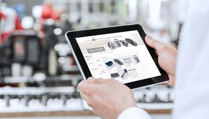 Deutz launch new web service portal Deutz service portal