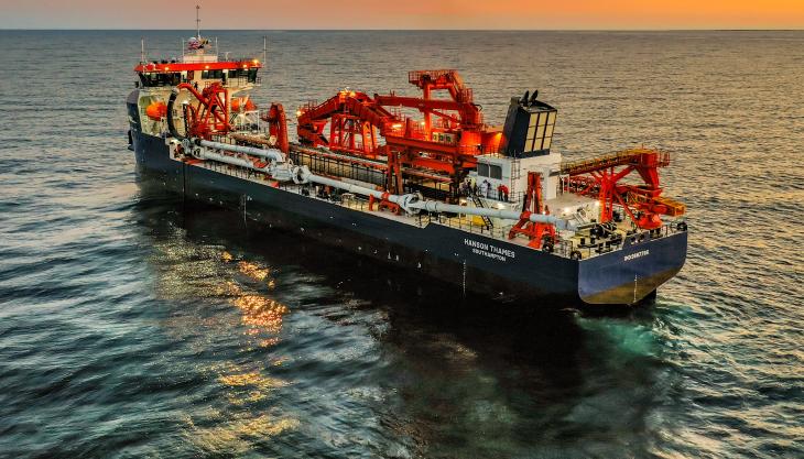 New BMAPA report highlights sustainability credentials of marine aggregates Hanson Thames