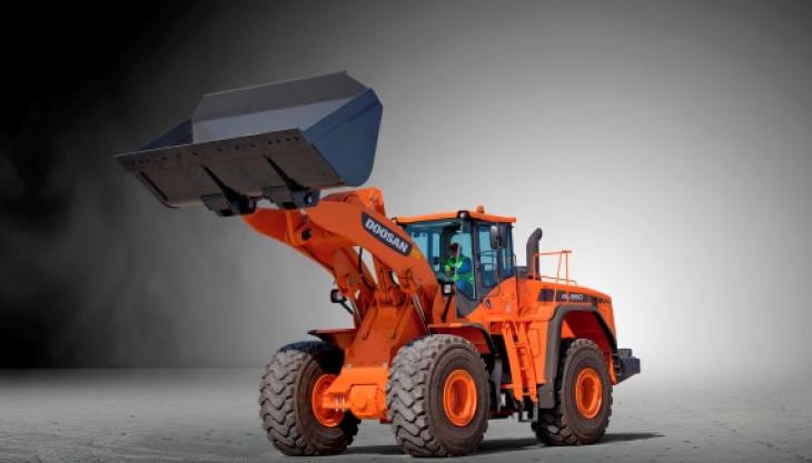 Doosan DL550 wheel loader Doosan DL550 wheel loader