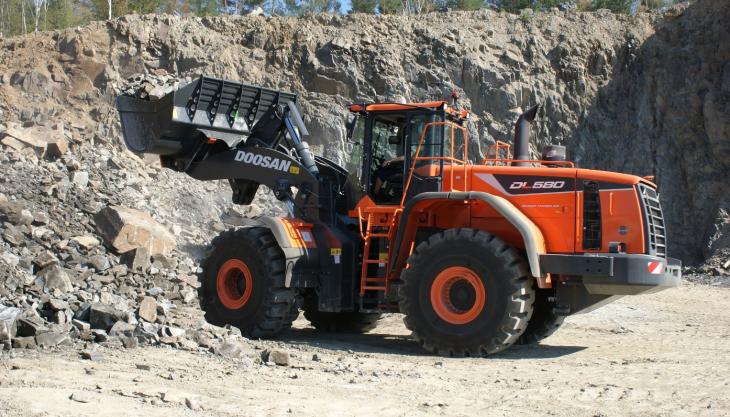 Doosan DL580-5 wheel loader Doosan DL580-5 wheel loader