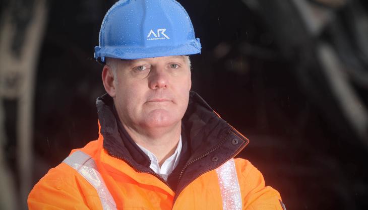 Richard Dolman, managing director of AR Demolition Richard Dolman