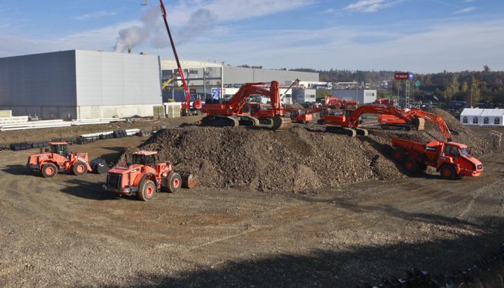 Doosan and Bobcat dealer event 