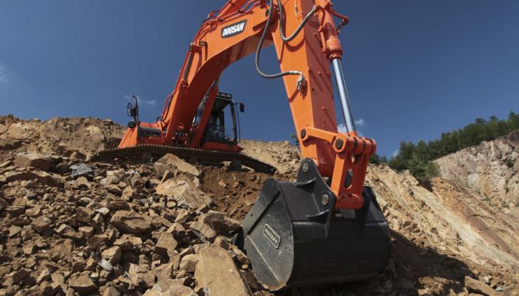 Doosan excavator bucket